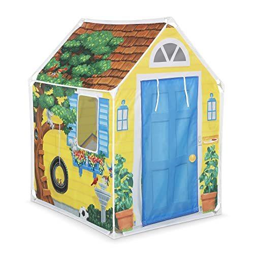 メリッサ&ダグ おもちゃ おままごと 32103 Melissa & Doug Cozy Cottage Fabric Play Tent and Storag