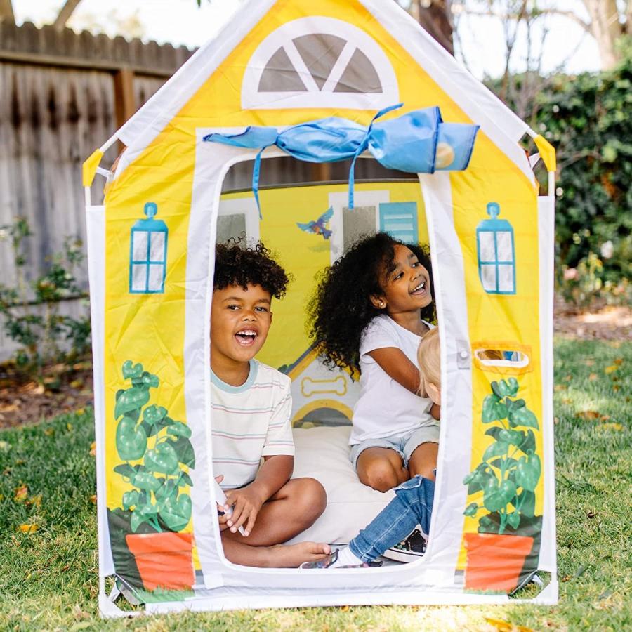 メリッサ&ダグ おもちゃ おままごと 32103 Melissa & Doug Cozy Cottage Fabric Play Tent and Storag_1