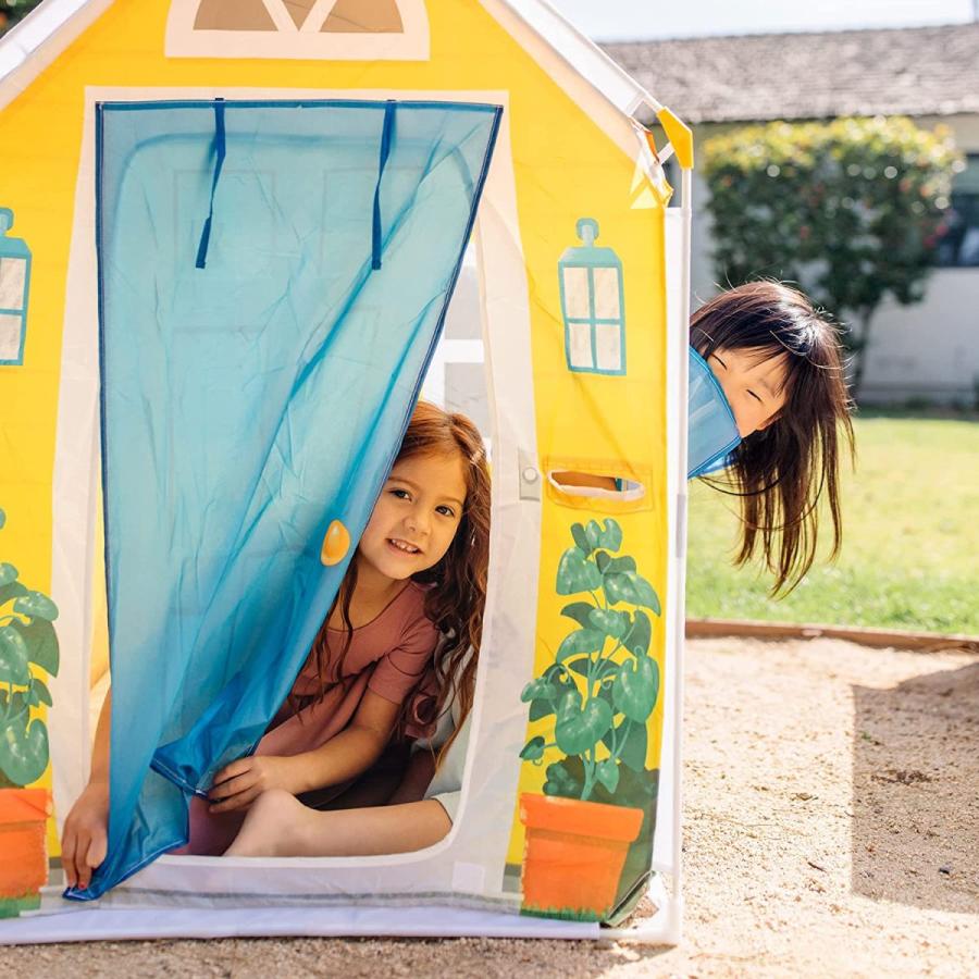 メリッサ&ダグ おもちゃ おままごと 32103 Melissa & Doug Cozy Cottage Fabric Play Tent and Storag_8