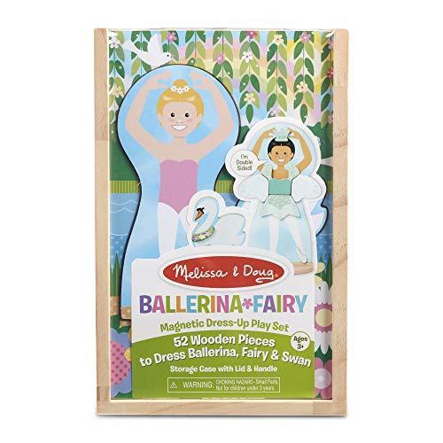 メリッサ&ダグ おもちゃ 知育玩具 30322 Melissa & Doug Ballerina And Fairy Magnetic Dress-Up Doubl