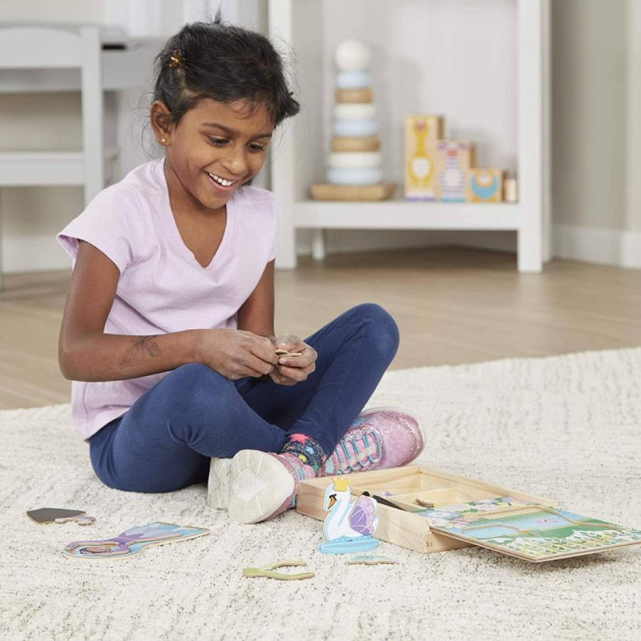 メリッサ&ダグ おもちゃ 知育玩具 30322 Melissa & Doug Ballerina And Fairy Magnetic Dress-Up Doubl