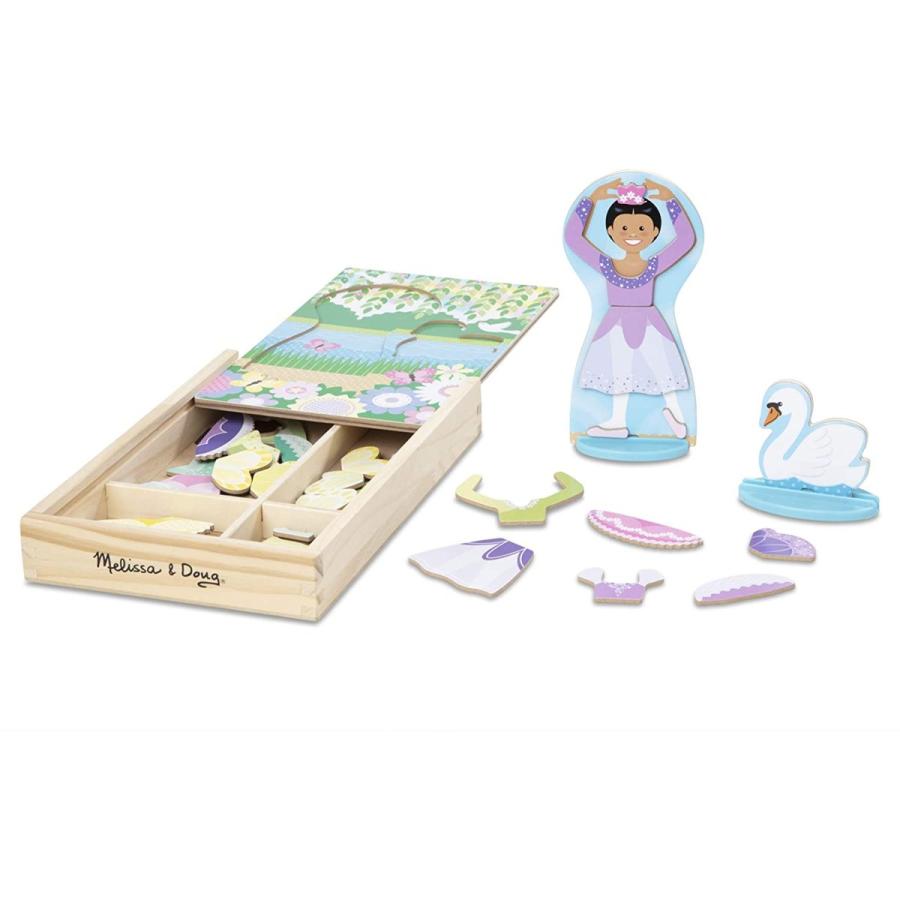 メリッサ&ダグ おもちゃ 知育玩具 30322 Melissa & Doug Ballerina And Fairy Magnetic Dress-Up Doubl