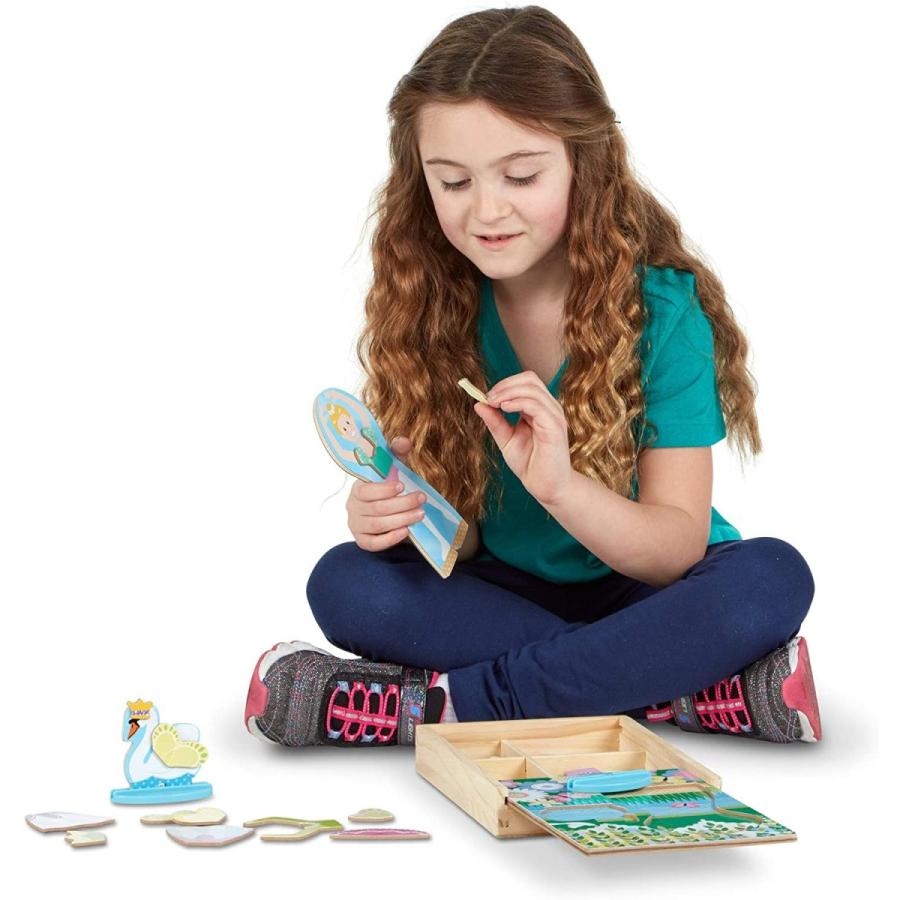 メリッサ&ダグ おもちゃ 知育玩具 30322 Melissa & Doug Ballerina And Fairy Magnetic Dress-Up Doubl