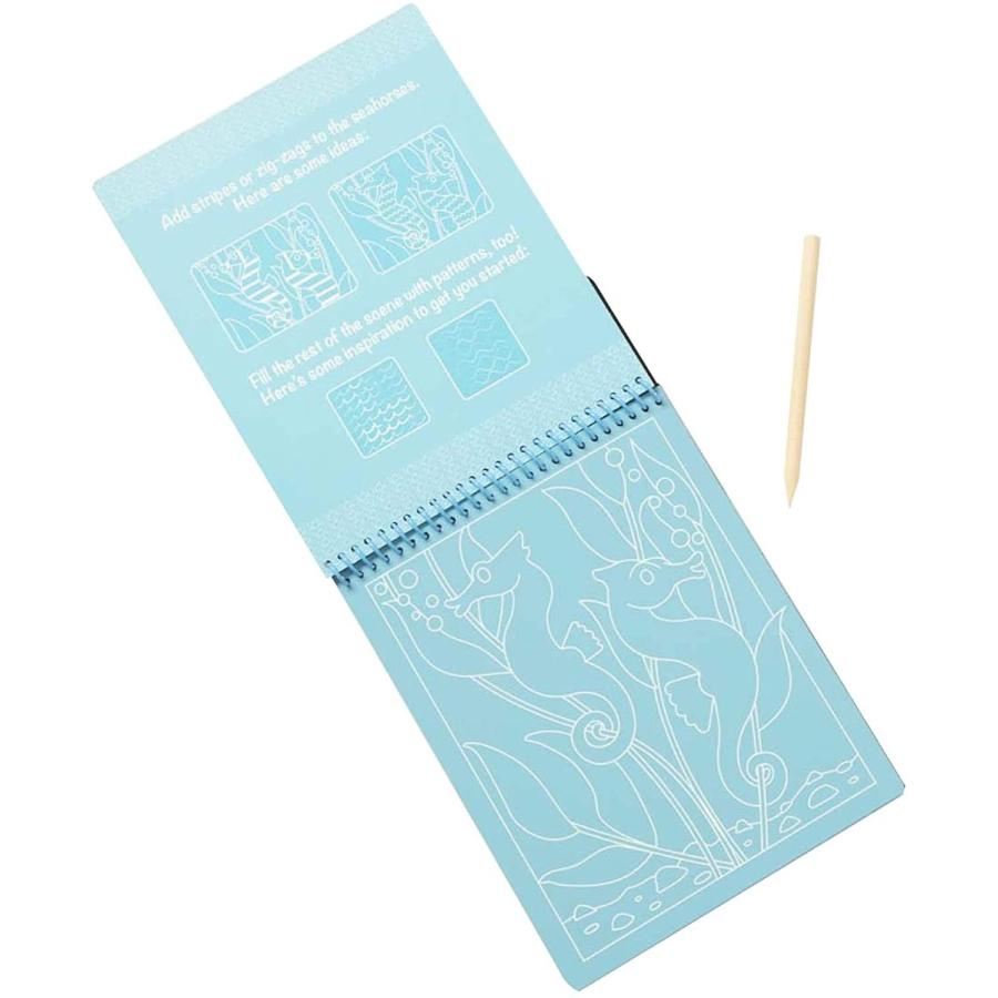 メリッサ&ダグ おもちゃ 知育玩具 9149 Melissa & Doug On The Go Scratch Art Sea Life Color-Reveal_7