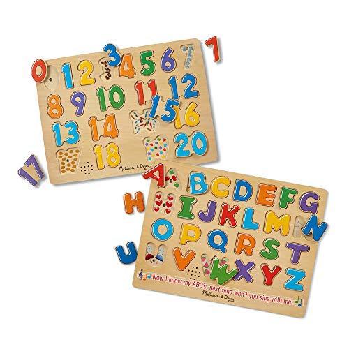 ≪超目玉★12月≫ Numbers Set: Puzzles Sound Doug & Melissa 2348 知育玩具 おもちゃ メリッサ&ダグ and Wo - Alphabet 知育玩具
