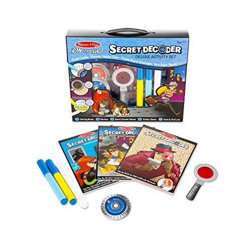 メリッサ&ダグ おもちゃ 知育玩具 5238 Melissa & Doug On The Go Secret Decoder Deluxe Activity Set