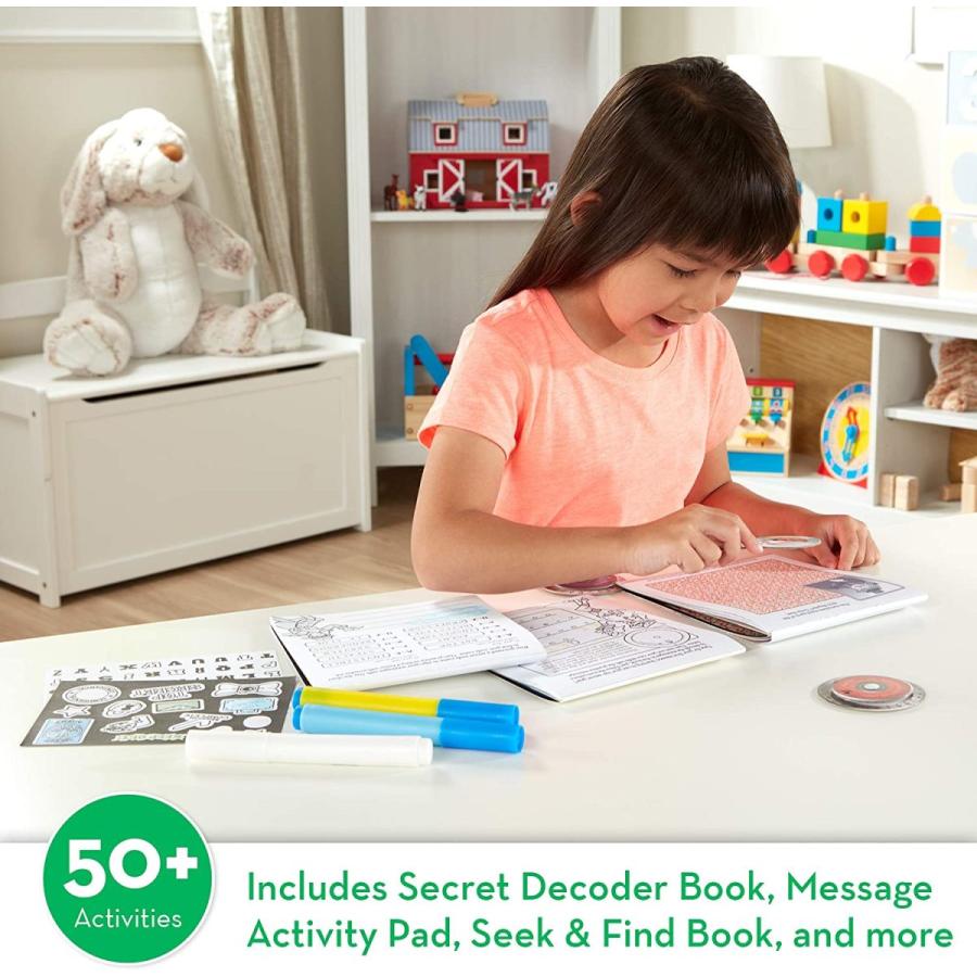 メリッサ&ダグ おもちゃ 知育玩具 5238 Melissa & Doug On The Go Secret Decoder Deluxe Activity Set_1