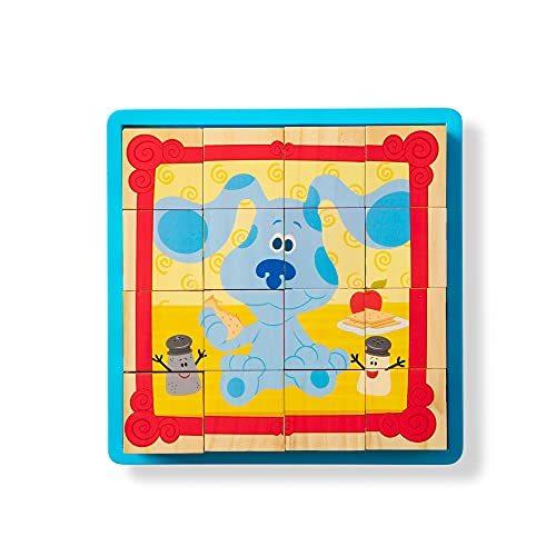 メリッサ&ダグ おもちゃ 知育玩具 000772330077 Melissa & Doug Blue's Clues & You! Wooden Cube Puzz