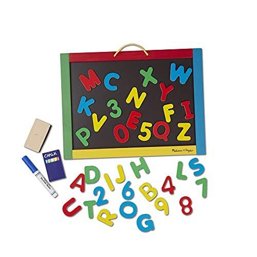 メリッサ&ダグ おもちゃ 知育玩具 145 Melissa & Doug Magnetic Chalkboard and Dry-Erase Board With