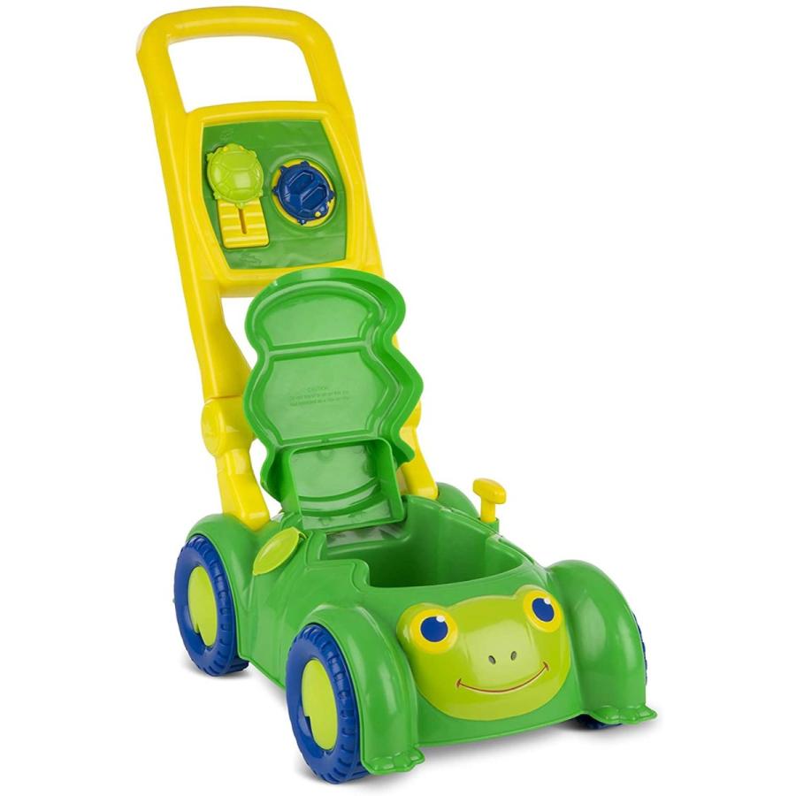 メリッサ\u0026ダグ おもちゃ 知育玩具 96437 Melissa \u0026 Doug Sunny Patch Snappy Turtle Lawn Mower - Pretの画像