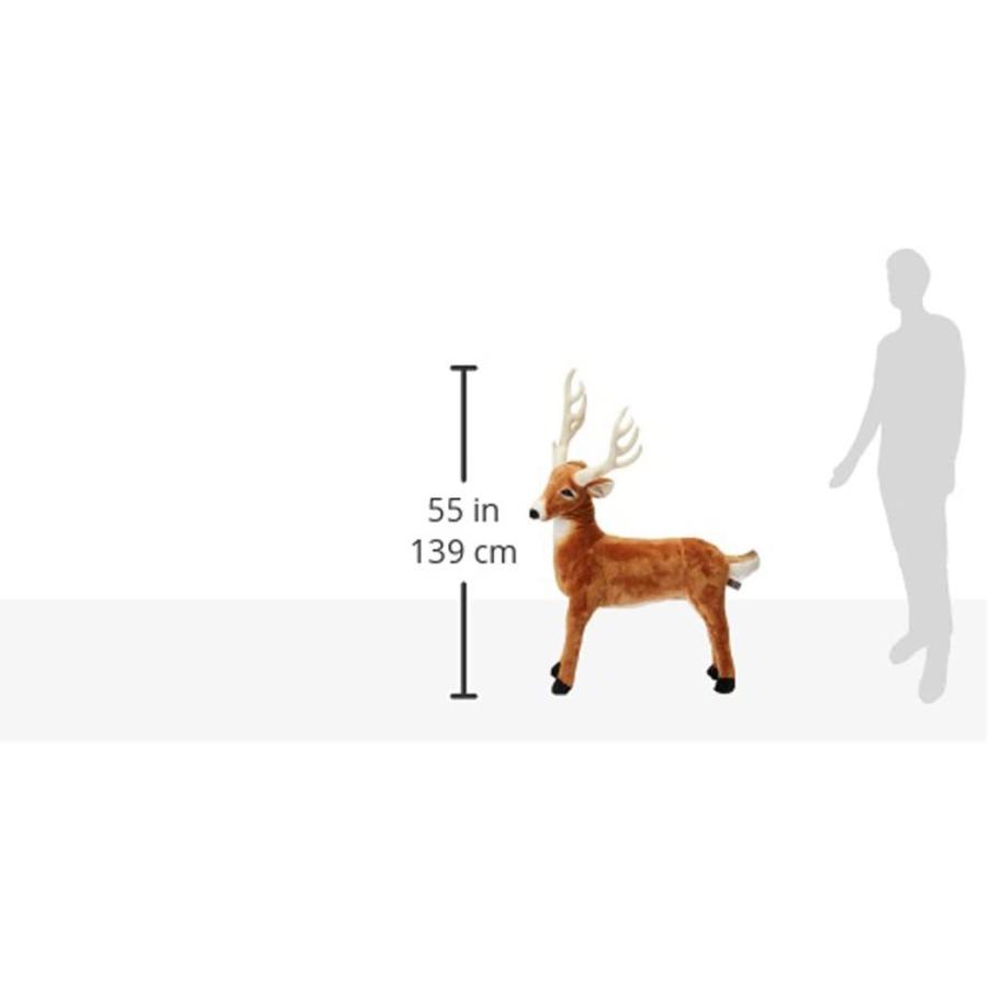 メリッサ\u0026ダグ おもちゃ おままごと 2174 Melissa \u0026 Doug Giant Deer - Lifelike Stuffed Animal (Ove_6