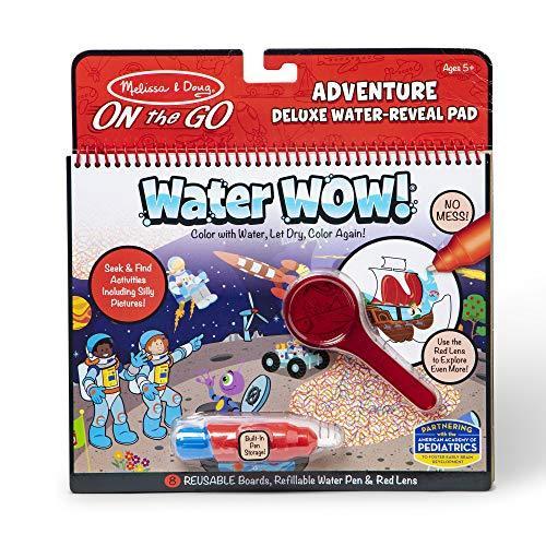 メリッサ&ダグ おもちゃ 知育玩具 30172 Melissa & Doug Water Wow-Adventure Deluxe， Red