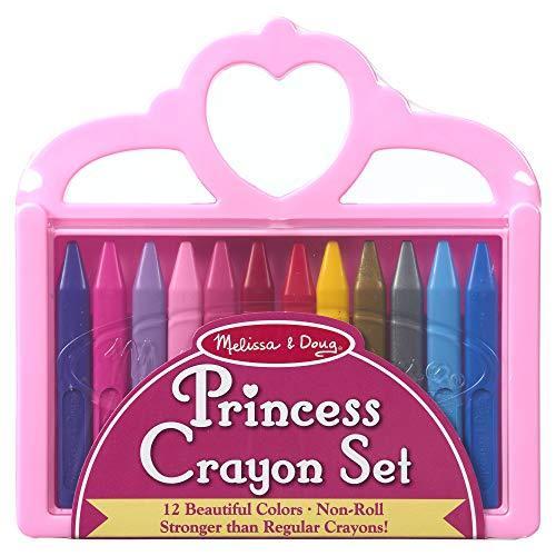 メリッサ&ダグ おもちゃ 知育玩具 MND4155 Melissa & Doug Princess Crayon Set - 12 Colors