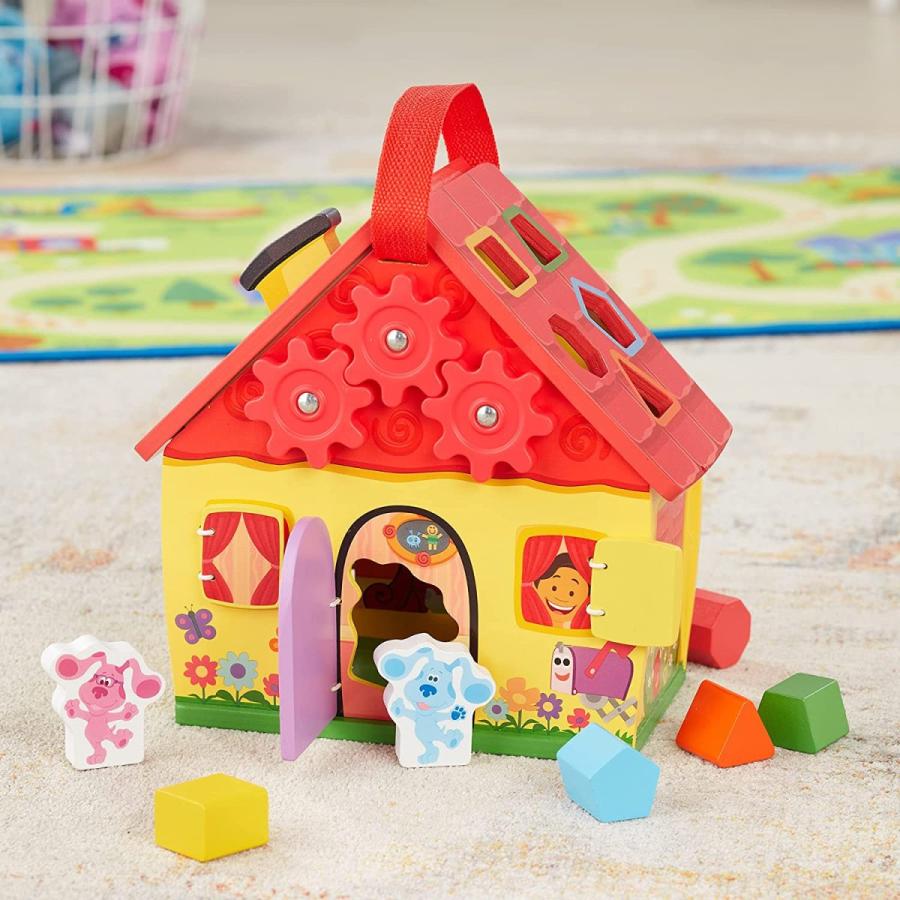 メリッサ\u0026ダグ おもちゃ 知育玩具 33017 Melissa \u0026 Doug Blue's Clues \u0026 You! Wooden Take-Along House_4