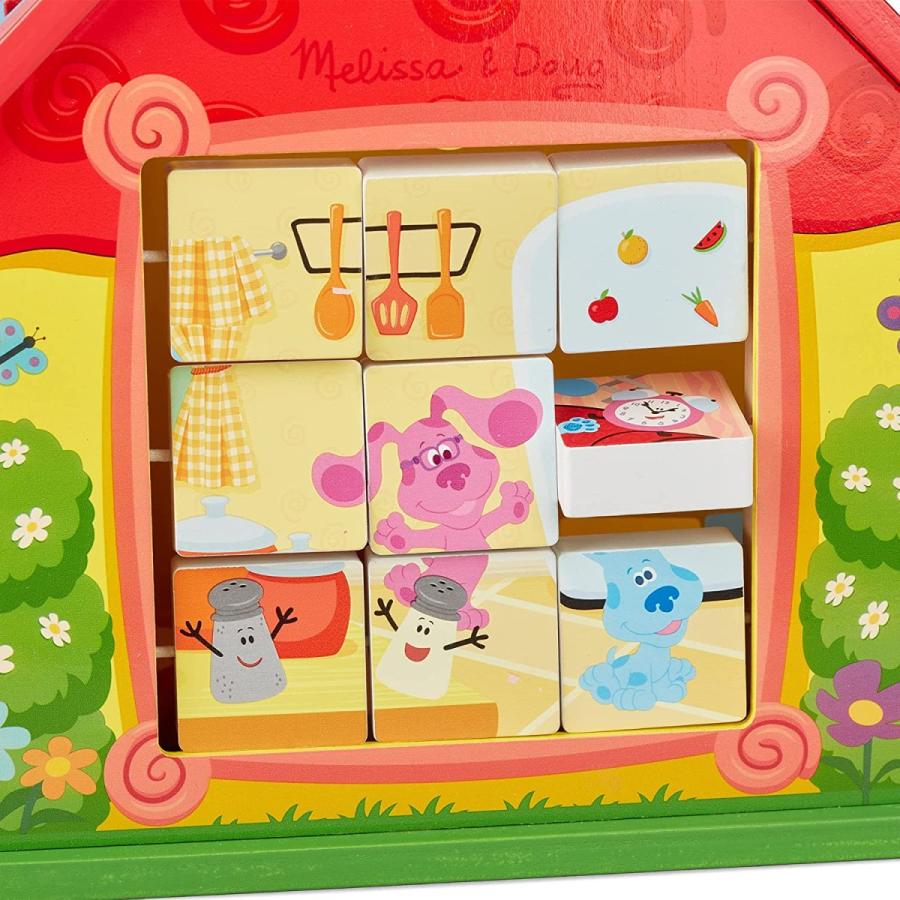 メリッサ\u0026ダグ おもちゃ 知育玩具 33017 Melissa \u0026 Doug Blue's Clues \u0026 You! Wooden Take-Along House_5