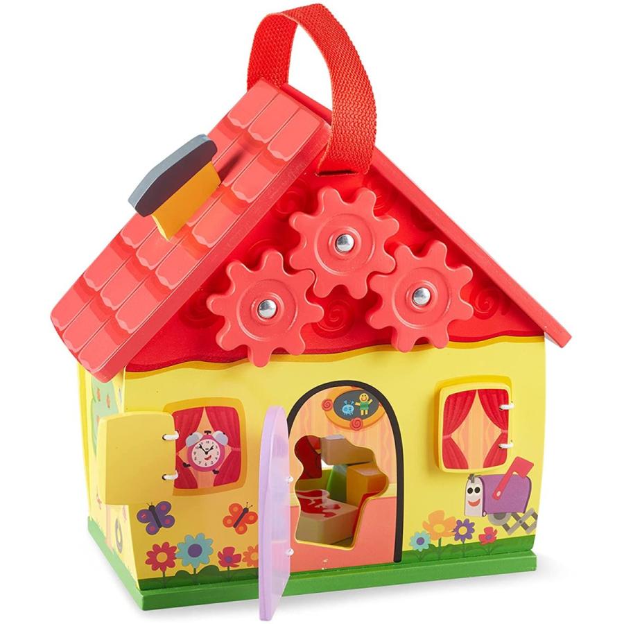 メリッサ\u0026ダグ おもちゃ 知育玩具 33017 Melissa \u0026 Doug Blue's Clues \u0026 You! Wooden Take-Along House_6