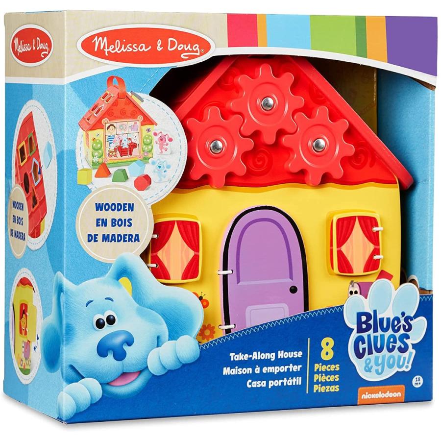 メリッサ\u0026ダグ おもちゃ 知育玩具 33017 Melissa \u0026 Doug Blue's Clues \u0026 You! Wooden Take-Along House_7