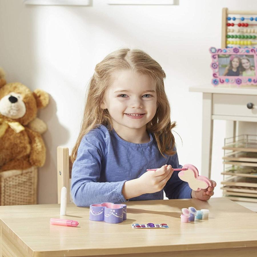 メリッサ&ダグ おもちゃ 知育玩具 8853 Melissa & Doug Created by Me! Butterfly Box Wooden Craft Ki_1