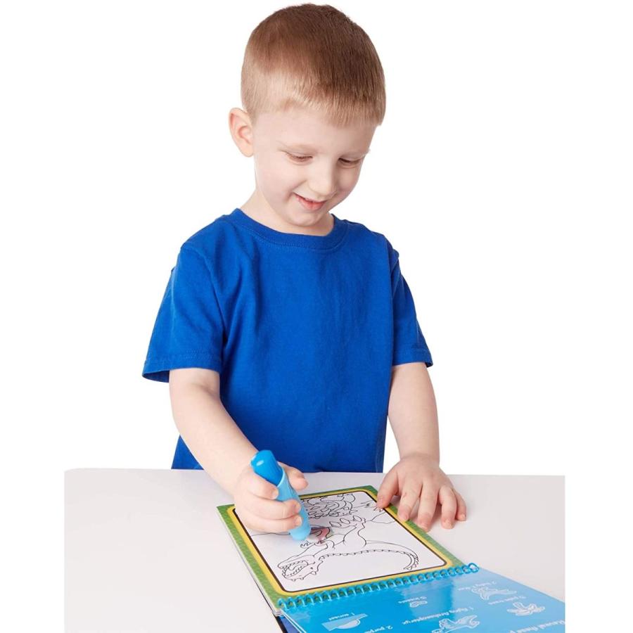 メリッサ&ダグ おもちゃ 知育玩具 9315 Melissa & Doug On The Go Water Wow! Mess Free Coloring Book_1