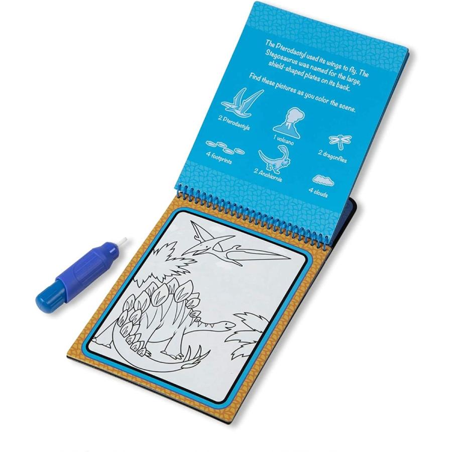 メリッサ&ダグ おもちゃ 知育玩具 9315 Melissa & Doug On The Go Water Wow! Mess Free Coloring Book_4