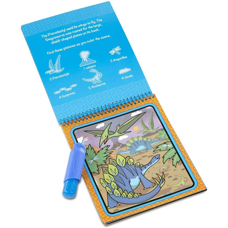 メリッサ&ダグ おもちゃ 知育玩具 9315 Melissa & Doug On The Go Water Wow! Mess Free Coloring Book_6