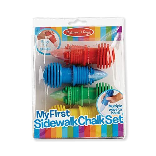 メリッサ\u0026ダグ おもちゃ 知育玩具 9313 Melissa \u0026 Doug My First Sidewalk Chalk Set with Holders - 4