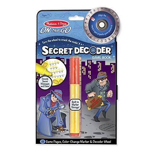 メリッサ&ダグ おもちゃ 知育玩具 5248 Melissa & Doug On The Go Spy Mystery Secret Decoder Book wi