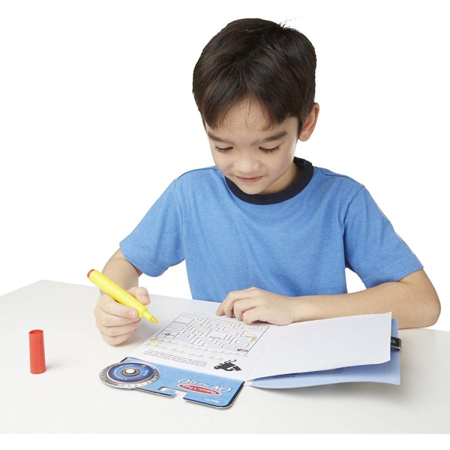 メリッサ&ダグ おもちゃ 知育玩具 5248 Melissa & Doug On The Go Spy Mystery Secret Decoder Book wi_2