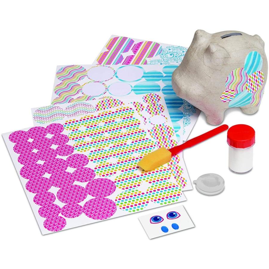 メリッサ&ダグ おもちゃ 知育玩具 30106 Melissa & Doug Decoupage Made Easy - Piggy Bank