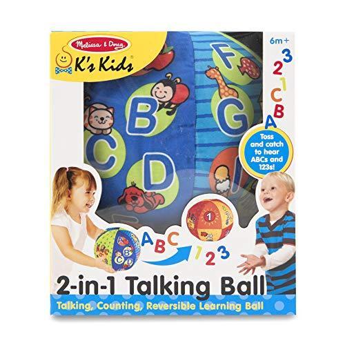 メリッサ&ダグ おもちゃ 知育玩具 9181 Melissa & Doug K's Kids 2-in-1 Talking Ball Educational Toy