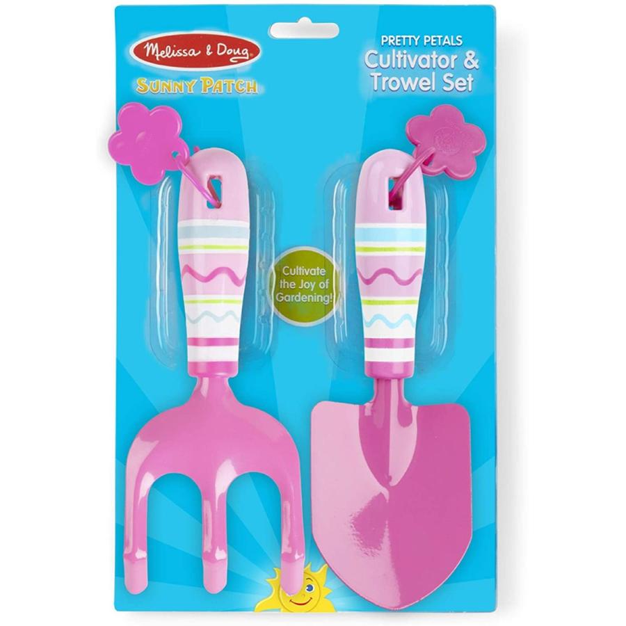 メリッサ&ダグ おもちゃ 知育玩具 6282 Melissa & Doug Pretty Petals Cultivator & Trowel Set_2