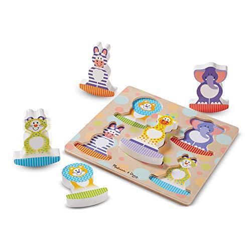 メリッサ&ダグ おもちゃ 知育玩具 1886 Melissa & Doug Safari Chunky Puzzle