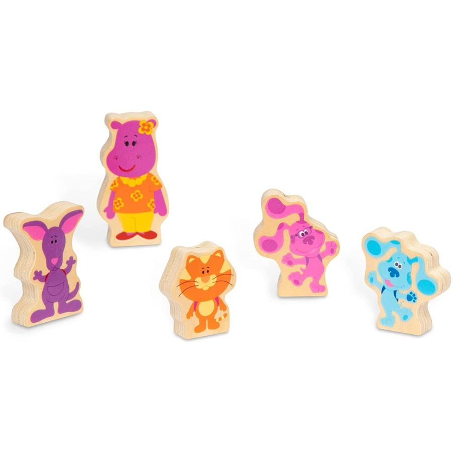 メリッサ&ダグ おもちゃ 知育玩具 33011 Melissa & Doug Blue's Clues & You! Wooden Pull-Back School_8