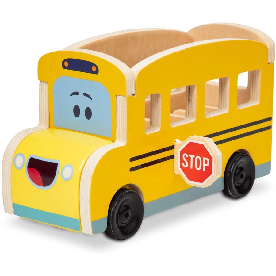 メリッサ&ダグ おもちゃ 知育玩具 33011 Melissa & Doug Blue's Clues & You! Wooden Pull-Back School_9