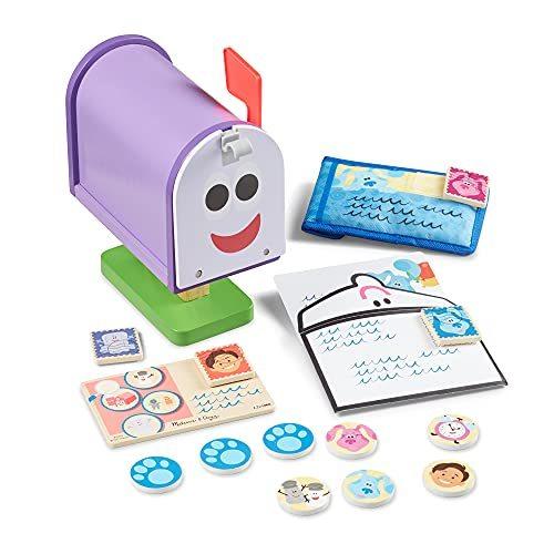 メリッサ&ダグ おもちゃ おままごと 33023 Melissa & Doug Blue's Clues & You! Wooden Mailbox Play