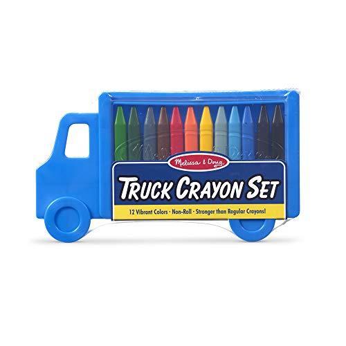 メリッサ&ダグ おもちゃ 知育玩具 4159 Melissa & Doug Truck Crayon Set - 12 Colors