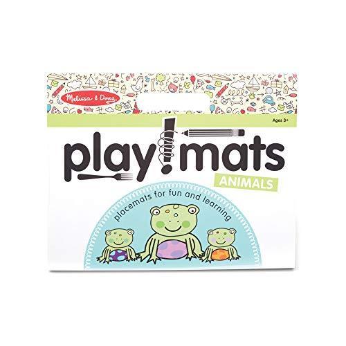 メリッサ&ダグ おもちゃ 知育玩具 31434 Melissa & Doug Playmats Animals Take-Along Paper Coloring