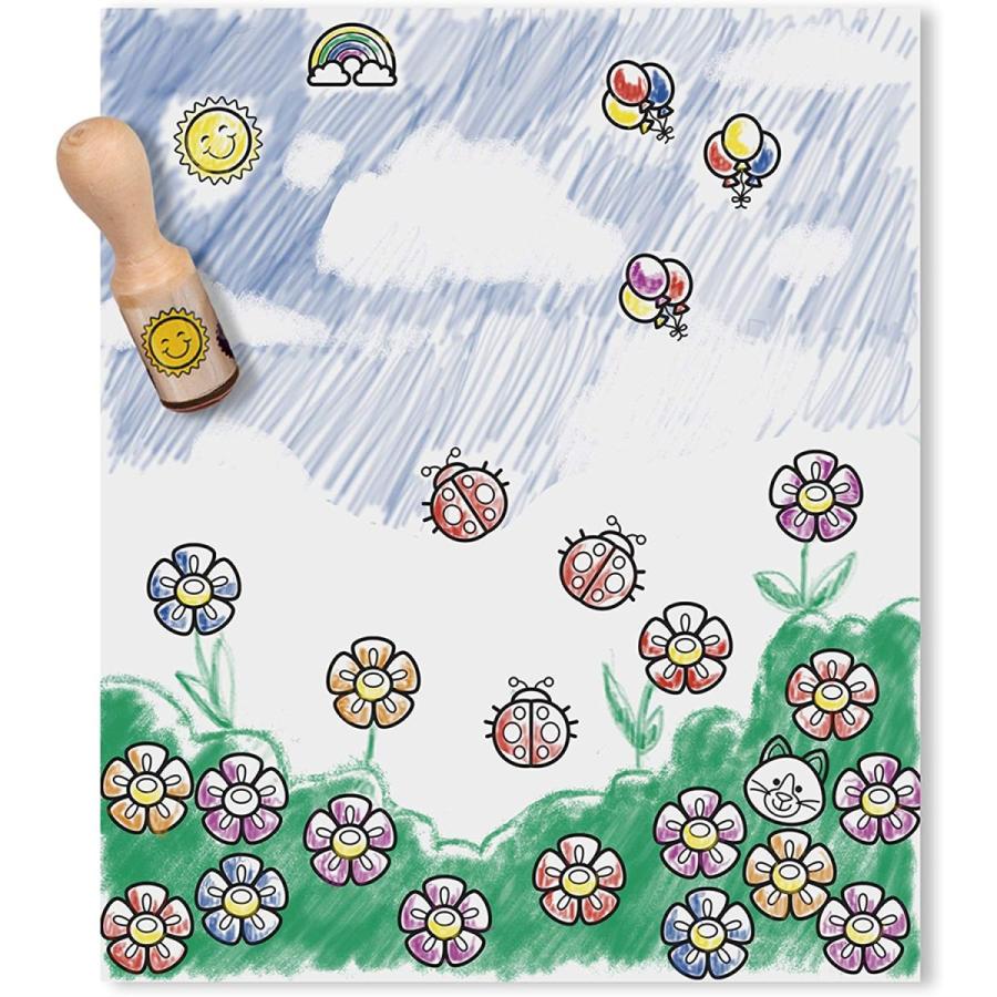 メリッサ&ダグ おもちゃ 知育玩具 12306 Melissa & Doug Wooden Handle Stamps - Deluxe | Arts & Craf_6