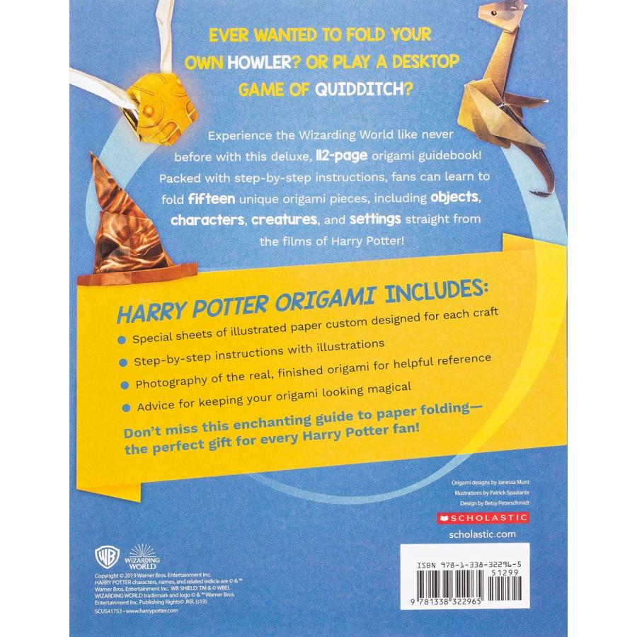 海外製絵本 知育 英語 Harry Potter Origami Volume 1 Harry Potter 外国の絵本 Xaagaan Com