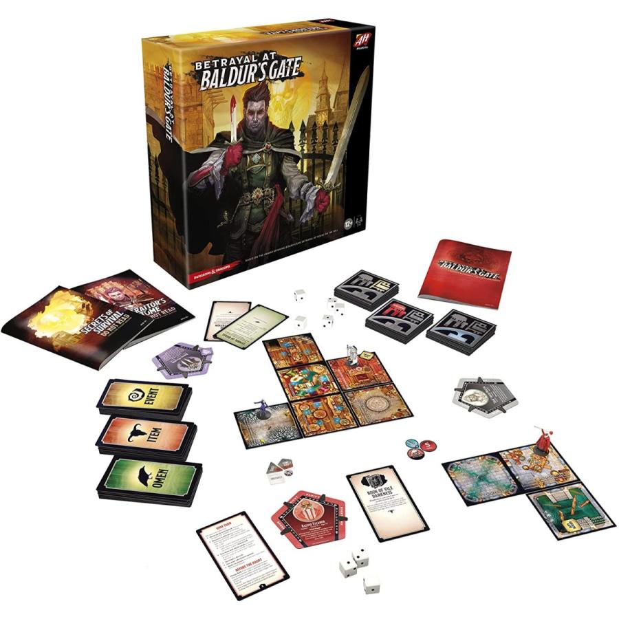 さらに送料無料 ボードゲーム 英語 アメリカ F3146 Hasbro Gaming Avalon Hill Betrayal At Baldur S Gate Modular Board 値下げしました Onesuitehotel Com