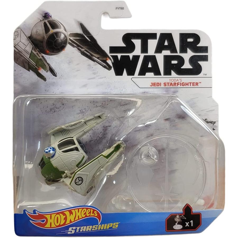 ホットウィール マテル ミニカー GWV32 Hot Wheels 2021 Star Wars Starships Yoda's Jedi Starfighter