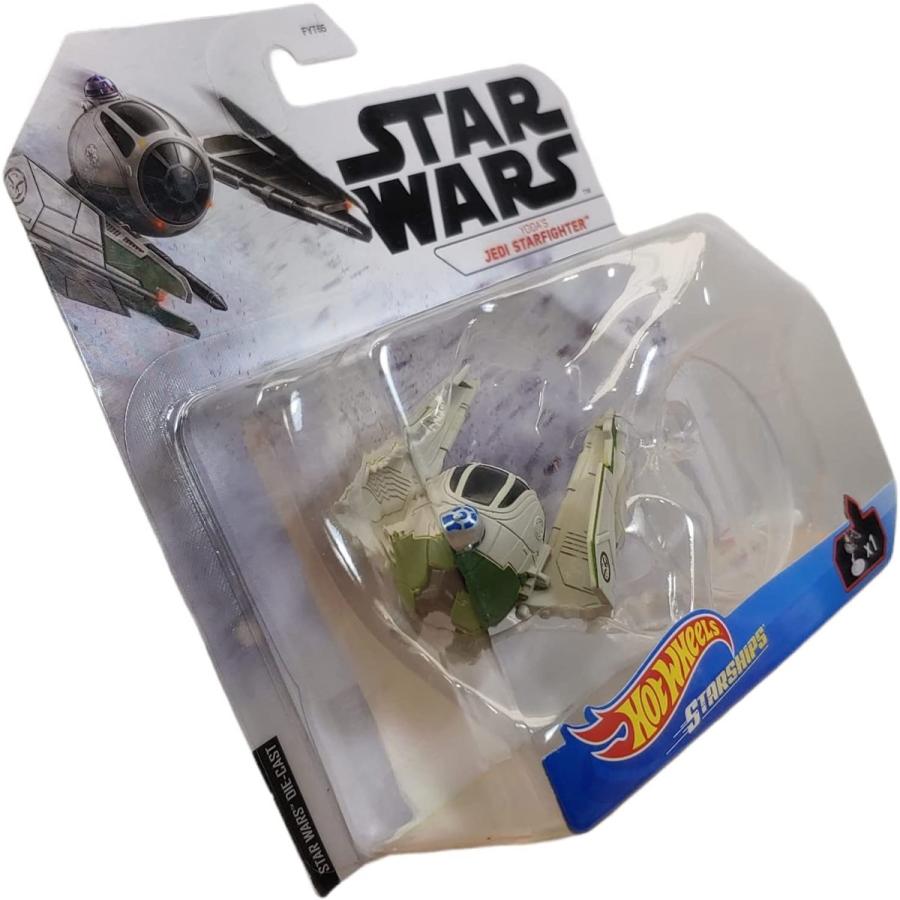 ホットウィール マテル ミニカー GWV32 Hot Wheels 2021 Star Wars Starships Yoda's Jedi Starfighter_2