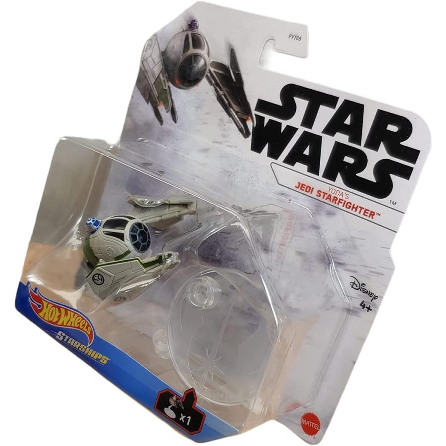 ホットウィール マテル ミニカー GWV32 Hot Wheels 2021 Star Wars Starships Yoda's Jedi Starfighter_3