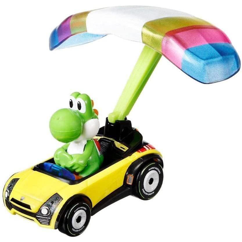 ホットウィール Hot Wheels マリオカート ヨッシー クーペとパラフォイル MARIO KART ビークル ミニカ_2