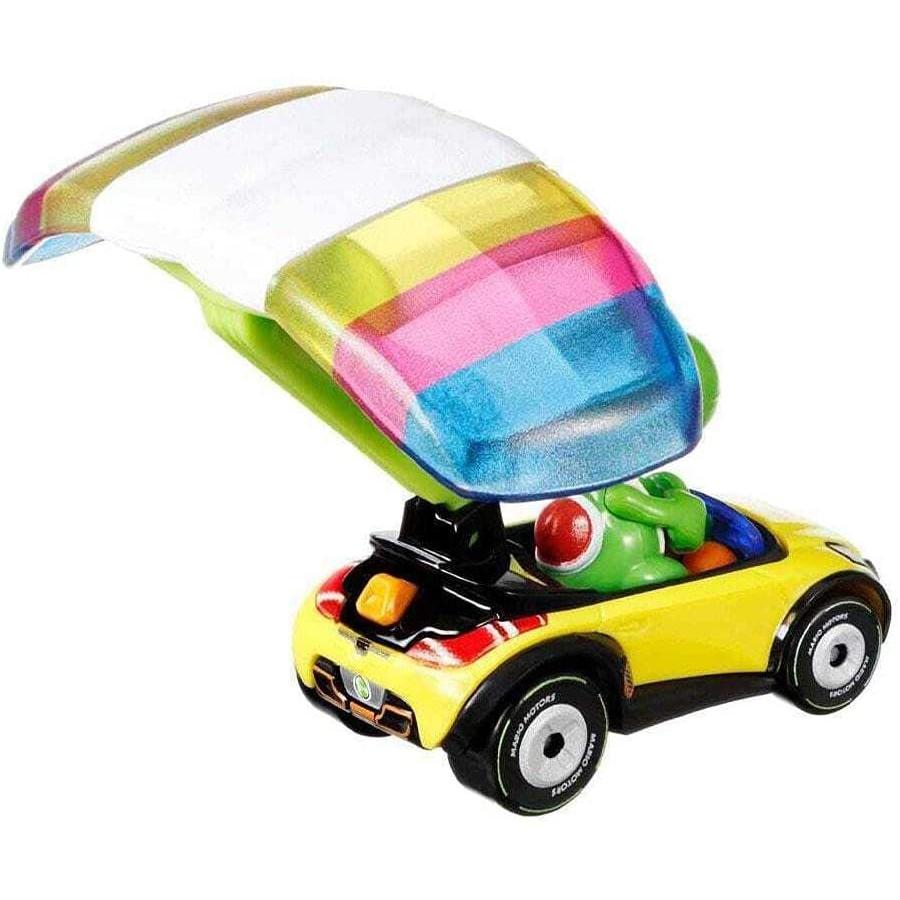 ホットウィール Hot Wheels マリオカート ヨッシー クーペとパラフォイル MARIO KART ビークル ミニカ_3