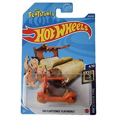 ホットウィール マテル ミニカー 887961792546 Hot Wheels The Flintstones Flintmobile， Screen Time