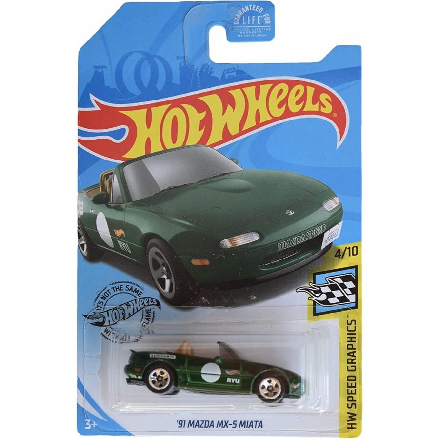 ホットウィール マテル ミニカー 91 Mazda MX-5 Miata Hot Wheels '91