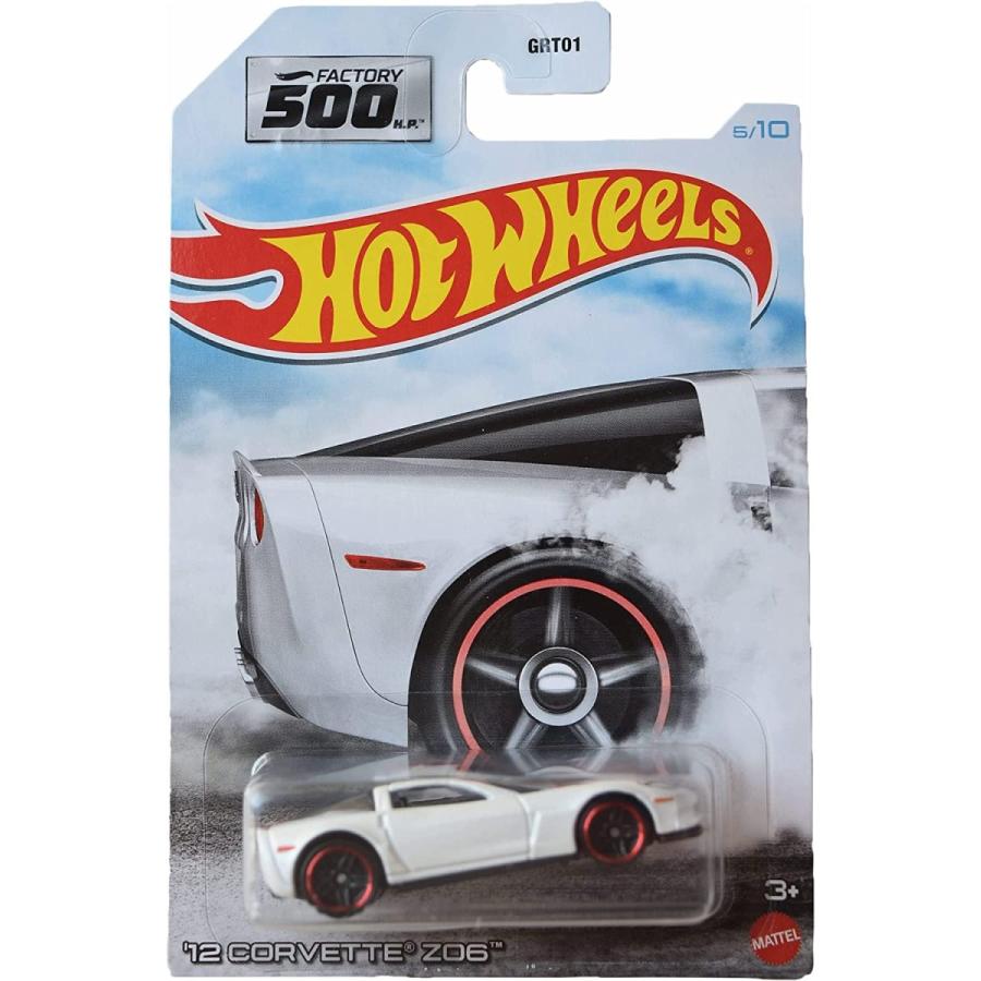12 Wheels Hot grt01 ミニカー マテル ホットウィール Corvette 5/10 500 Factory [White] Z06,  乗り物、ミニチュア 数量限定セール - themtransit.com