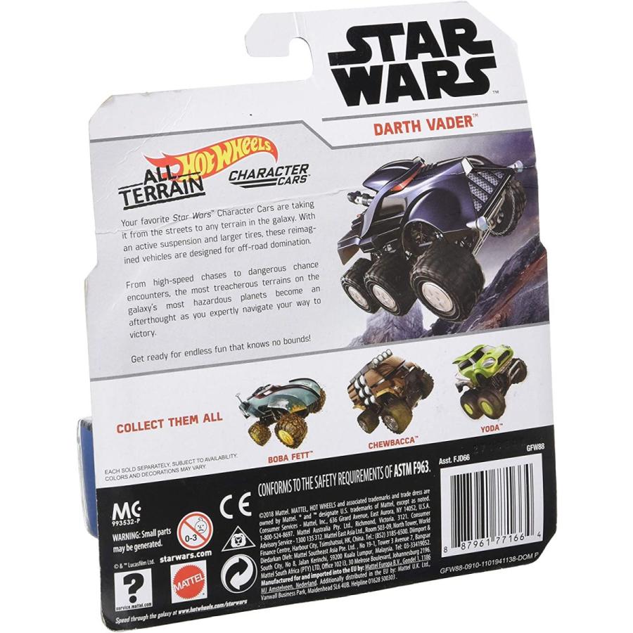 ホットウィール Hot Wheels キャラクターカー スター・ウォーズ ダースベイダー ワーキングサスペ_3