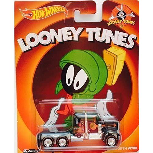 ホットウィール マテル ミニカー W900 Hot WheelsHOT WHEELS LOONEY TUNES MARVIN THE MARTIAN KENWORT